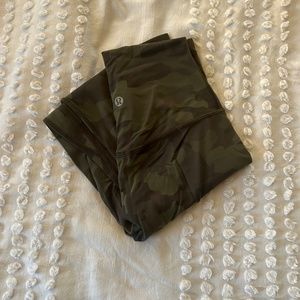 Lululemon camo align leggings